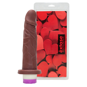 Prótese Com Vibrador Interno 15,5 X 3,8cm êxtase