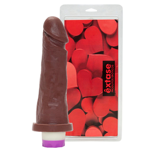 Prótese Com Vibrador Interno 17 X 4,2cm êxtase