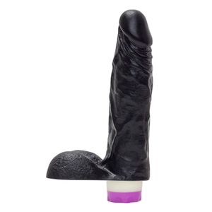 Prótese Com Vibrador Interno E Escroto 19 X 4,8cm êxtase