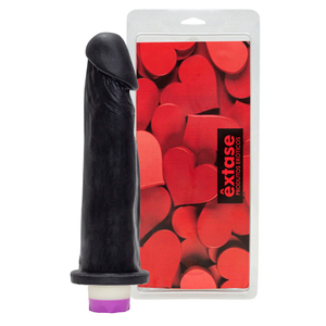 Prótese Com Vibrador Interno 20 X 5cm êxtase