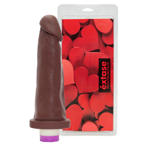 Prótese Com Vibrador Interno 20 X 5cm êxtase