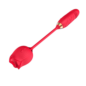 Vibrador Duplo Flower Flexível 10 Modos De Vibração Vibe Toys