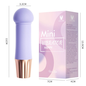 Vibrador Ponto G Mushroom Recarregável 10 Modos De Vibração Vibe Toys