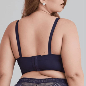 Sutiã Plus Size Corpete Com Bojo E Aro Em Renda Nayane