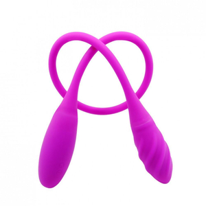 Vibrador Duplo Snaky Vibe 7 Modos De Vibração Pretty Love