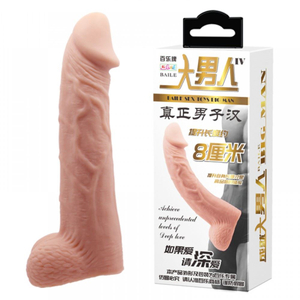 Capa Peniana Com Extensor De 8 Cm Vibe Toys