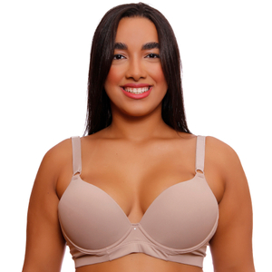 Sutiã Plus Size Básica Base Bojo Nayane Lingerie