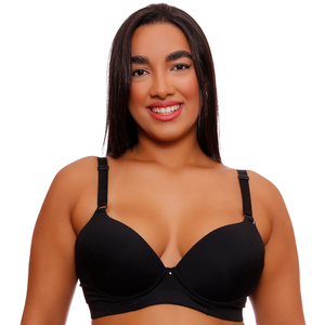 Sutiã Plus Size Básica Base Bojo Nayane Lingerie