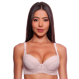 Sutiã Base Redutor Detalhe Em Renda Nayane Lingerie