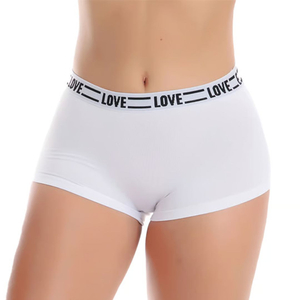 Calcinha Boxer Feminina Drika Com Elástico Personalizado Patitex