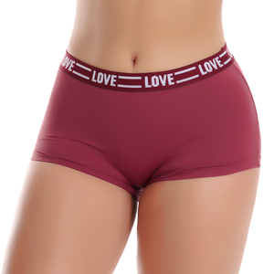 Calcinha Boxer Feminina Drika Com Elástico Personalizado Patitex