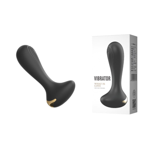 Plug Anal Hammer Em Silicone Com 10 Modos De Vibração Vibe Toys