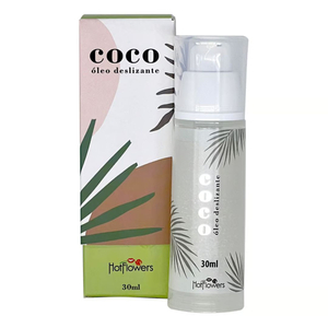 óleo Deslizante De Coco 150ml Hot Flowers