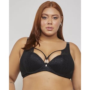 Sutiã Plus Size Base Bojo Alça Strappy Nayane Lingerie