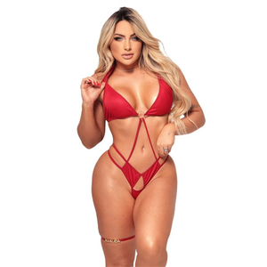 Fantasia Diabinha Sexy Com Persex Personalizável Tallyta