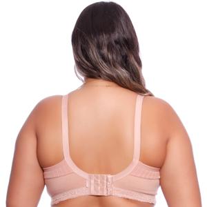 Sutiã Plus Size Redutor Em Algodão Base Bojo Renda Econfort Lingerie