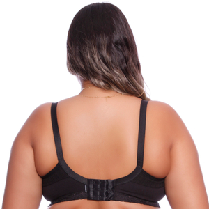 Sutiã Plus Size Redutor Em Algodão Base Bojo Renda Econfort Lingerie