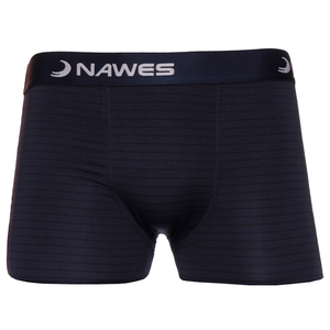 Cueca Boxer Em Microfibra Listras Giz Nawes