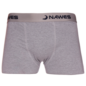 Cueca Boxer Lisa Em Cotton Penteado Nawes