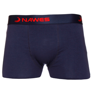 Cueca Boxer Lisa Em Cotton Penteado Nawes