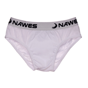 Cueca Slip Infantil Em Algodão Elástico Personalizado Nawes