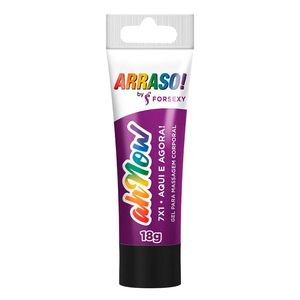 Ah Now Arraso Gel Para Massagem Corporal 18g For Sexy