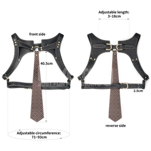 Body Harness Full Ajustável Linha Rebellion Reign Vibe Toys