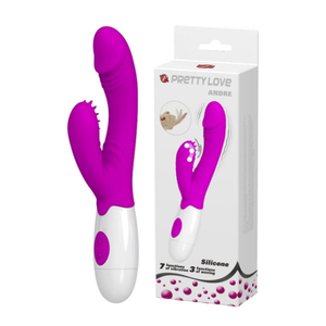 Vibrador Ponto G Andre 3 Modos De Dedilhar E 7 Vibrações Pretty Love