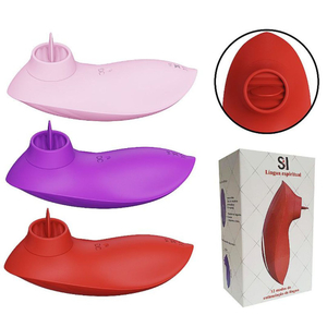 Vibrador Com Língua Estimuladora 12 Modos De Vibração Sl