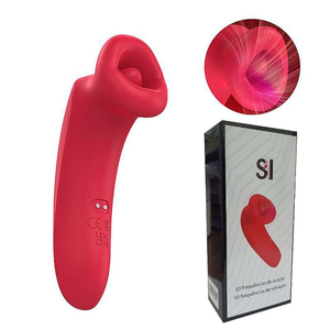 Vibrador Formato De Boca 10 Modos De Estimulação Sl