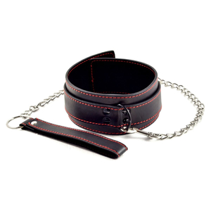 Coleira Com Guia Pleasure Collar Linha Bondage Fetish Lovetoy