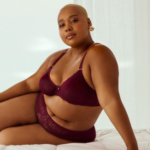 Sutiã Plus Size Sem Bojo Com Aro Sensual Guipier Nayane