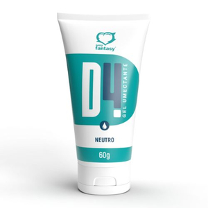 D4 Gel Umectante Lubrificante Neutro 60g Sexy Fantasy