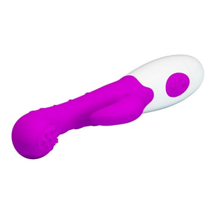 Vibrador Bruno Ponto G Com Estimulador Clitoriano 10 Modos De Vibração Pretty Love