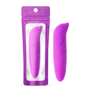 Vibrador Ponto G Colors Golfinho Aveludado Vibe Toys