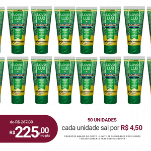 Kit Bubbalove Lubrificante Beijável Menta 50 Unidades La Pimienta