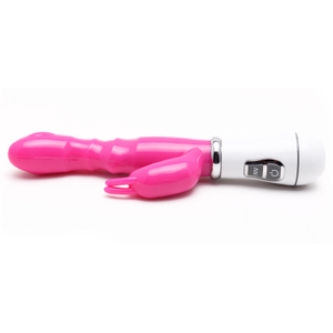 Vibrador Rabbit Ponto G Silicone 8 Vibrações Pilha Vibe Toys