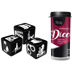 Dado Romantic Dice Diversão Ao Cubo