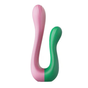 Double Passion Vibrador Flexível 10 Modos De Vibração Linha Vibra Collors Intt