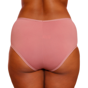 Calcinha Plus Size Em Microfibra Com Detalhes Em Renda Dy Girl