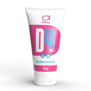 D4 Gel Umectante Lubrificante Beijável 60g Sexy Fantasy