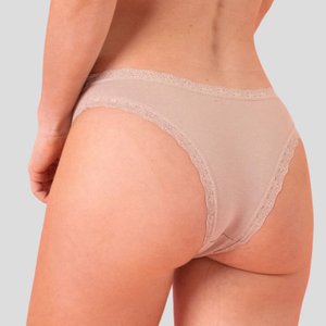 Calcinha Renda Boreale Lisa Em Algodão Ce&dy Lingerie