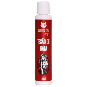 Tesão De Gata Gel De Massagem 40ml Banho De Gata Sexy