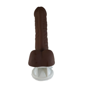 Prótese Phallus Realístico Glande Saliente Com Ventosa Vibe Toys