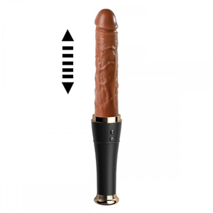 Basebal Bat Vibrador Aparência Realística 10 Modos Vai E Vem E Vibração Lilo