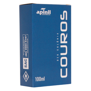 Couros Deo Colônia Masculina 100ml Apinil