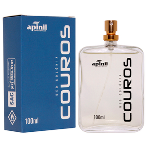 Couros Deo Colônia Masculina 100ml Apinil