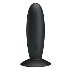 Plug Anal Em Silicone Butt Recarregável 12 Vibrações Pretty Love