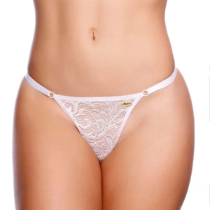 Calcinha Sensual Fio Dental Com Strass Gostosa Patitex