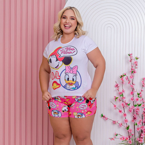 Short Doll Plus Size Margarida Amável Moda íntima